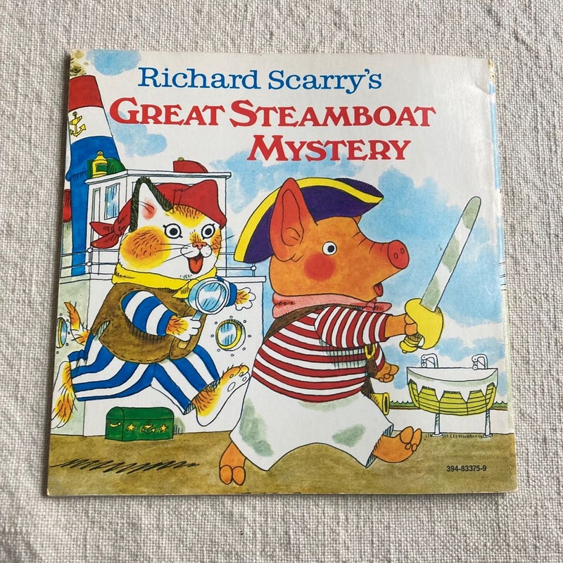 Richard Scarry's Great Steamboat Mystery