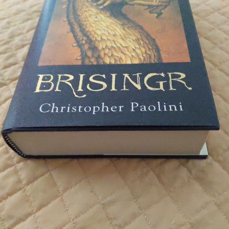 Brisingr Eragon Inheritance Book 3 First Edition 