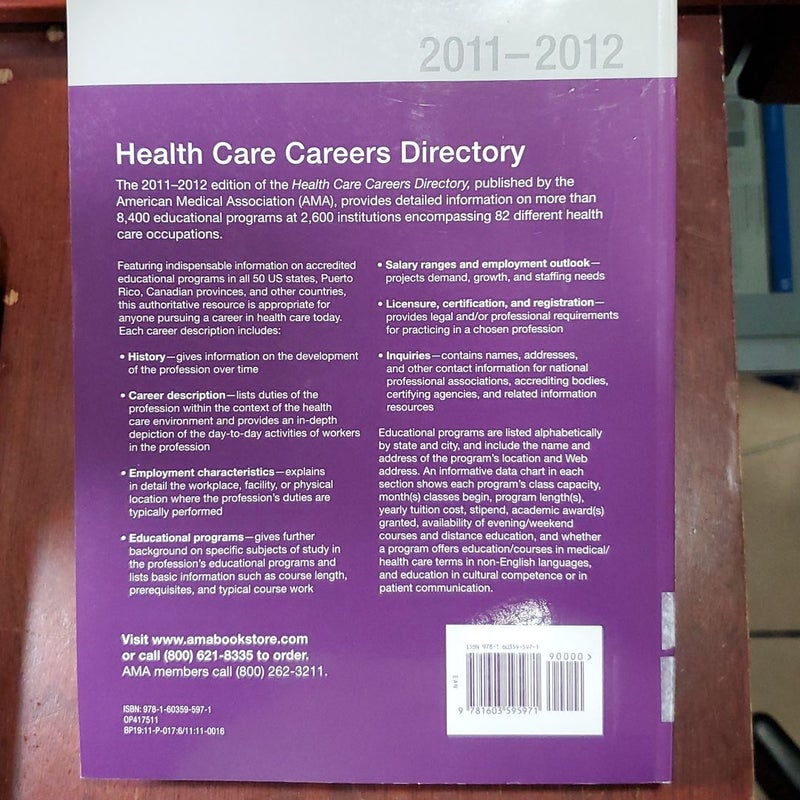 Health Care Careers Directory 