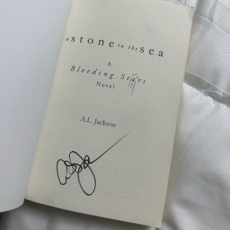 A Stone in the Sea (Signed)