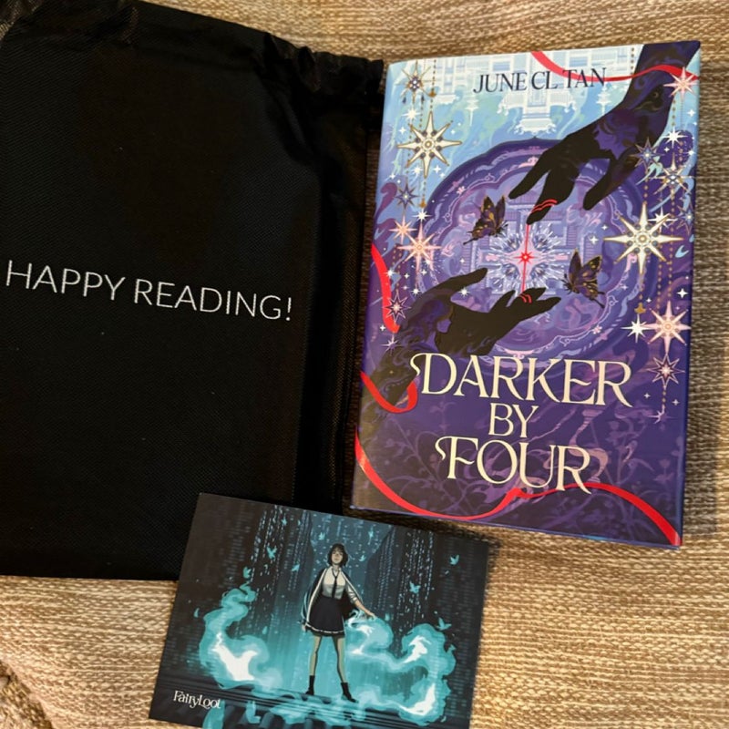 fairyloot evocation and darker by four April box