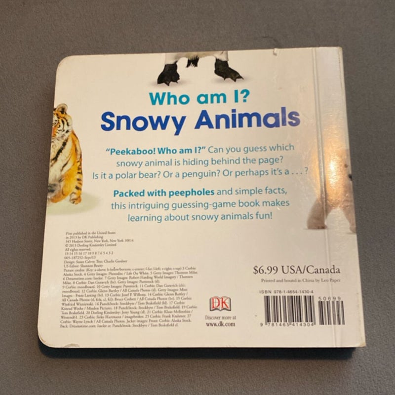 Who Am I? Snowy Animals