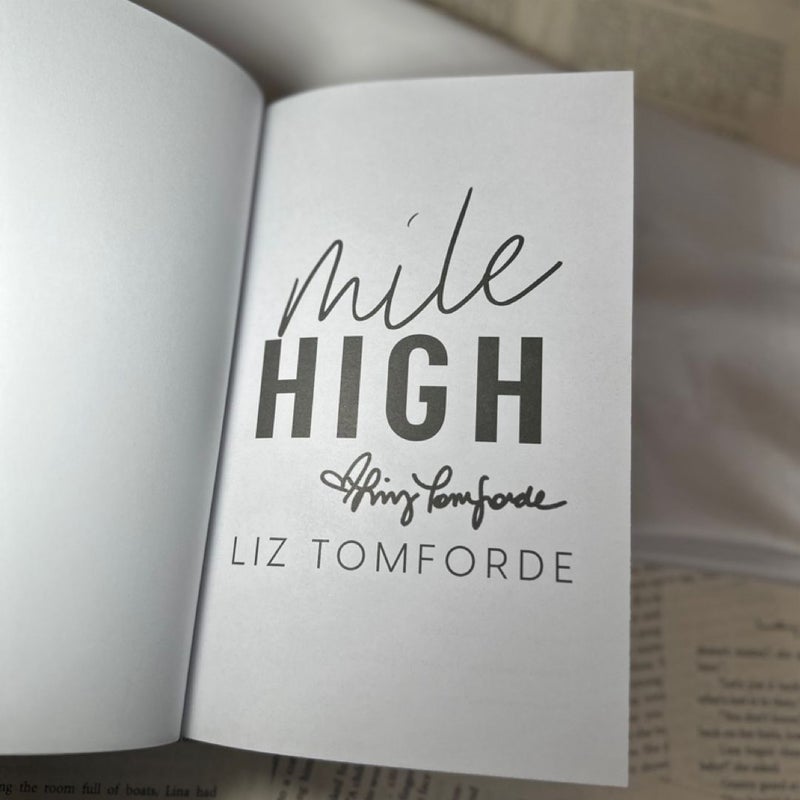 Mile high by Liz tomforde cover to cover special edition