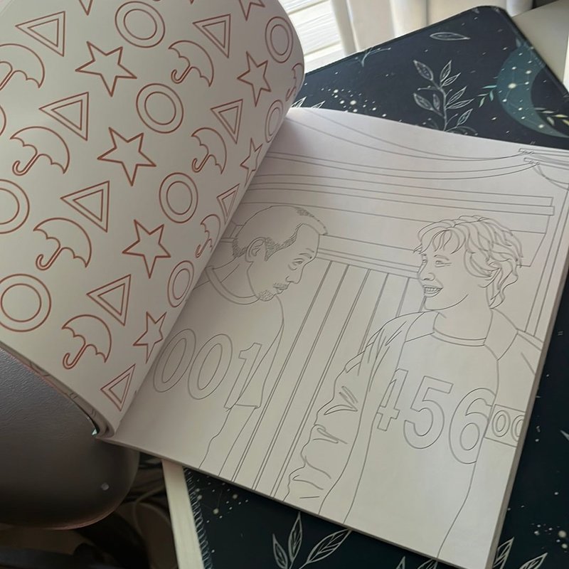 Squid Game Coloring Book