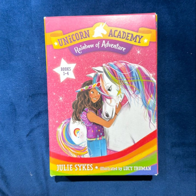 Unicorn Academy: Rainbow of Adventure Boxed Set (Books 1-4)