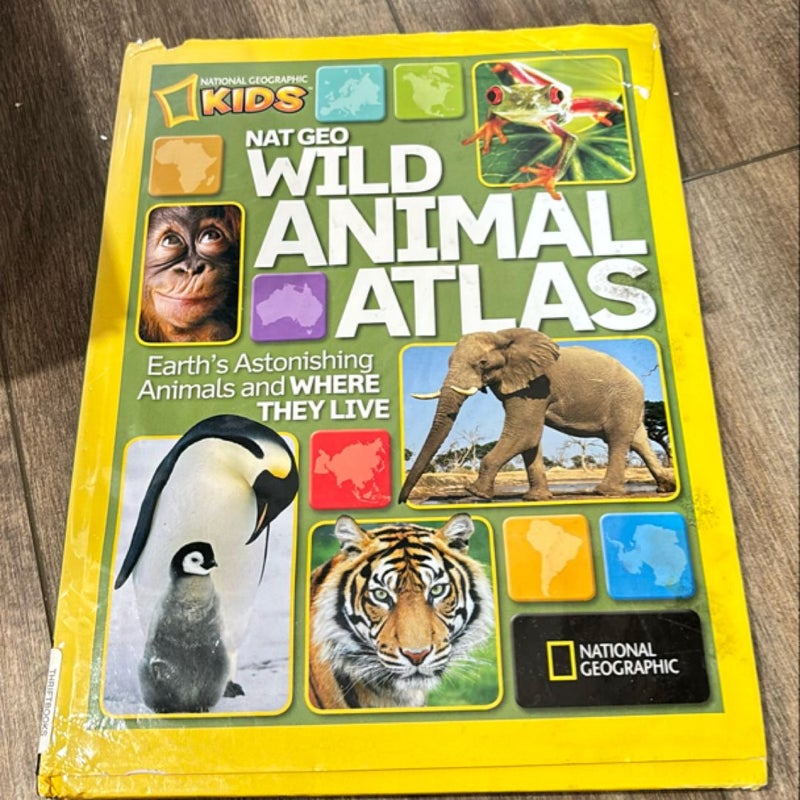 Nat Geo Wild Animal Atlas