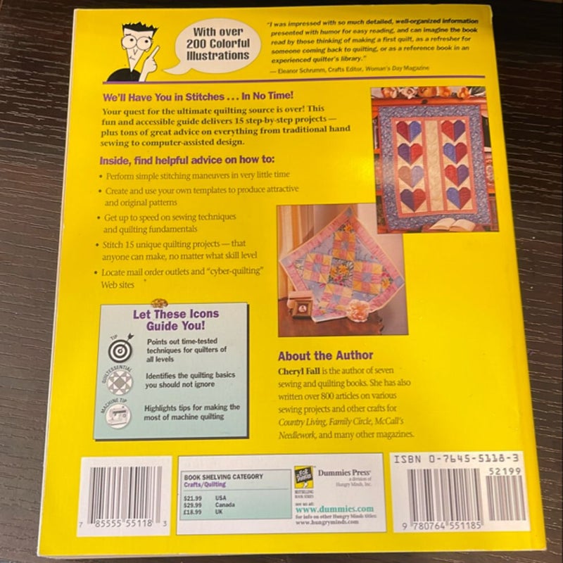 Quilting for Dummies®