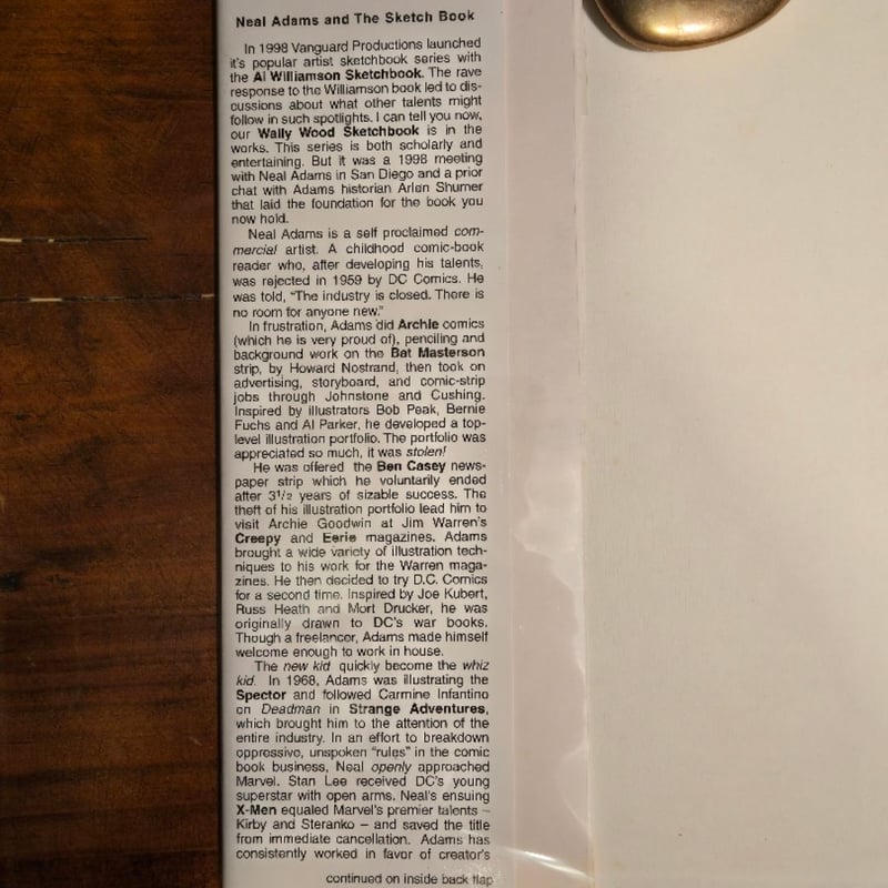 Neal Adams the Sketch Book