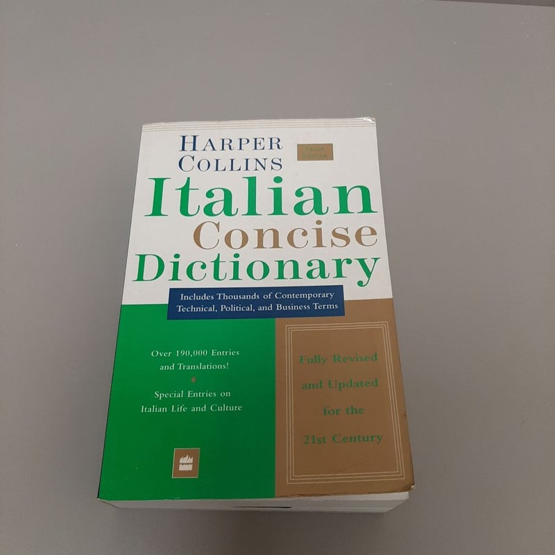 Italian Concise Dictionary