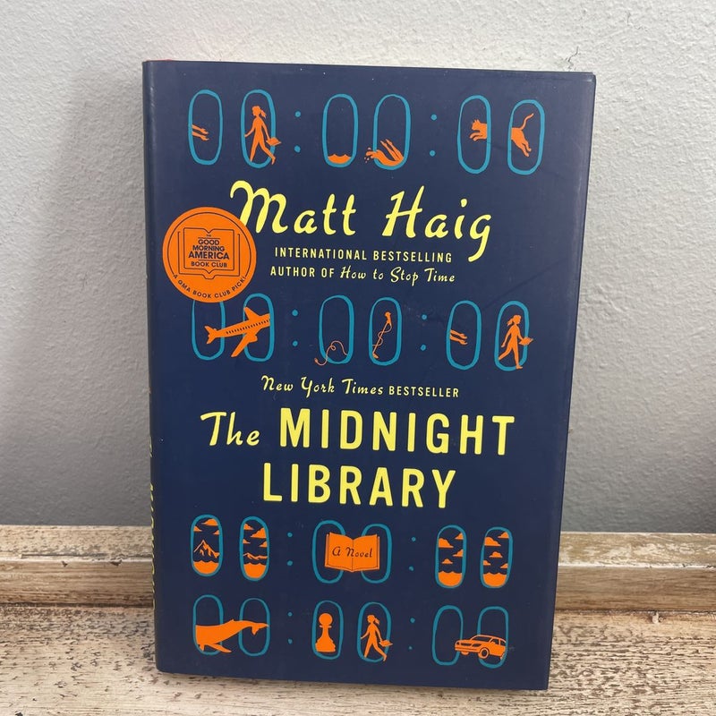 The Midnight Library by Matt Haig, Hardcover