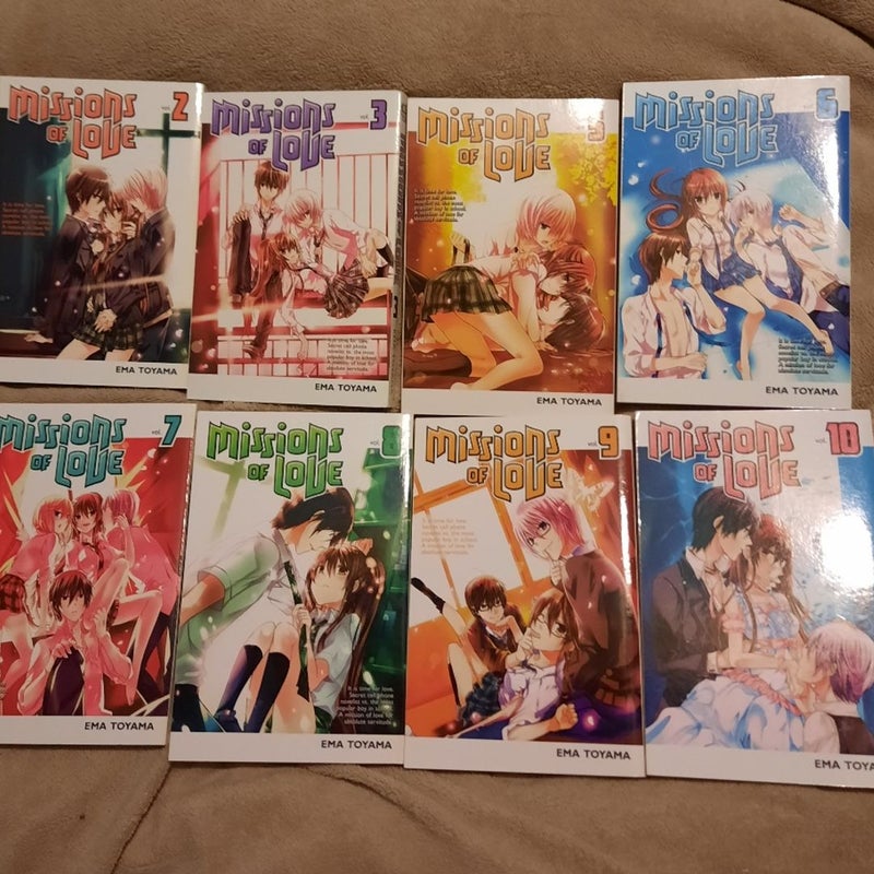 Missions of Love manga lot