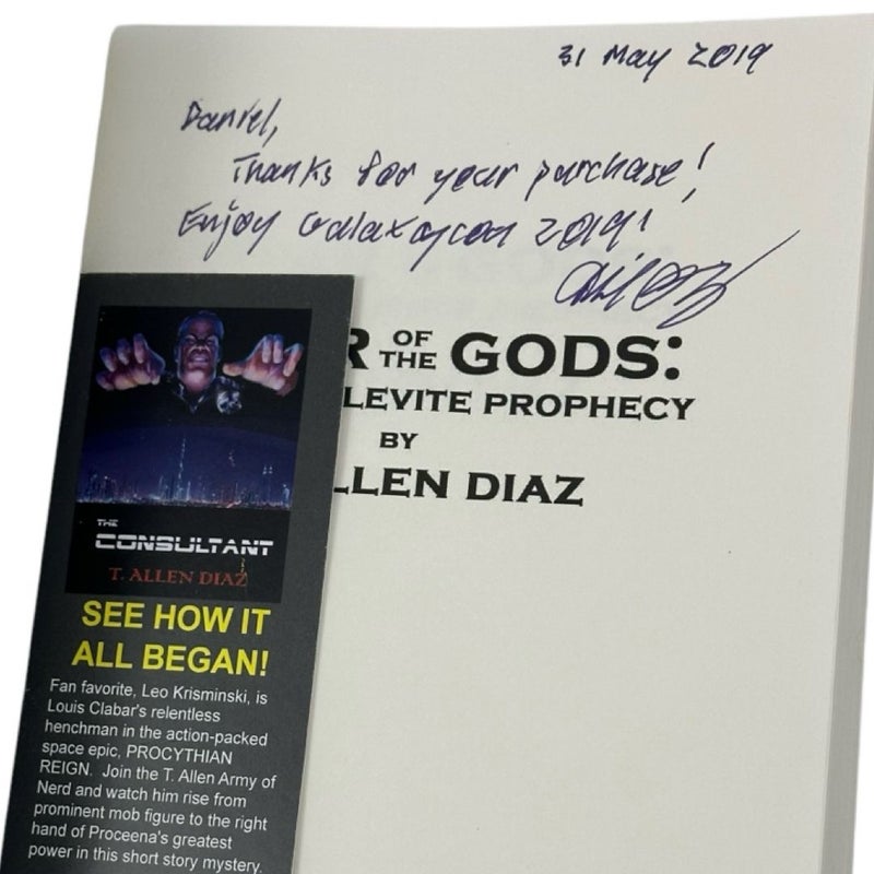 Galaxycon Signed War of the Gods: the Malevite Prophecy