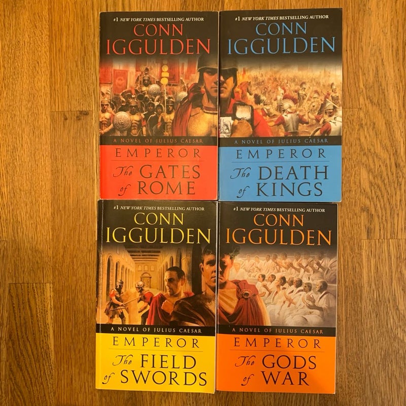 EMPEROR Books 1-4 The Gates of Rome / The Death of Kings / The Field of Swords / The Gods of War