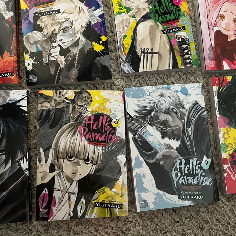 1-10 hells paradise manga