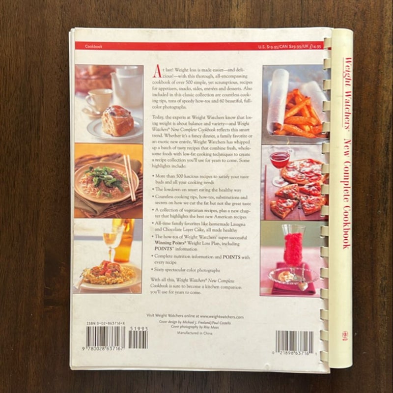 Weight Watchers New Complete Cookbook 