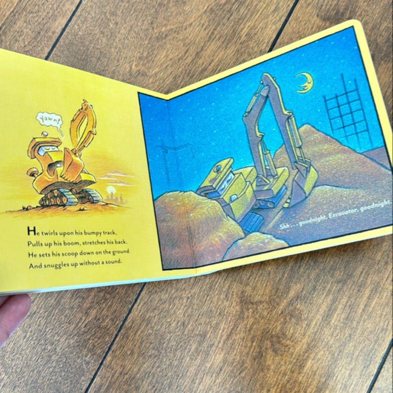 Goodnight, Goodnight Construction Site (Hardcover Books for Toddlers, Preschool Books for Kids)