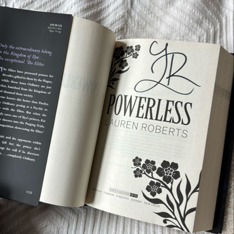 Powerless ** SIGNED