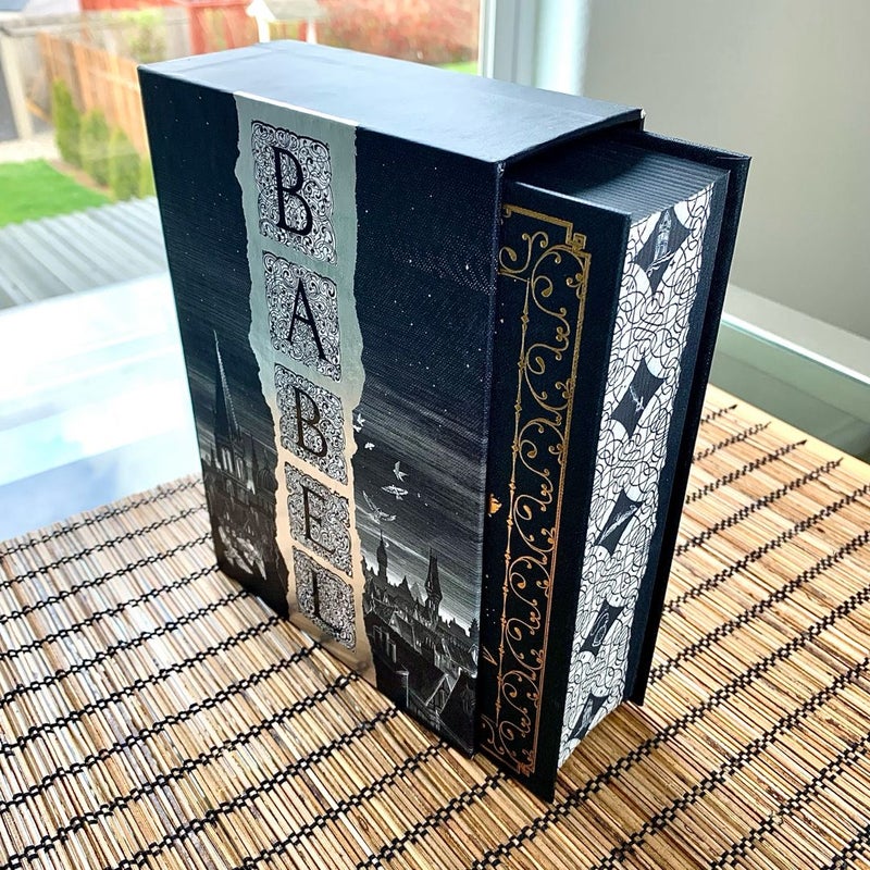 Slipcase BABEL by RF Kuang French Special Edition 1st First