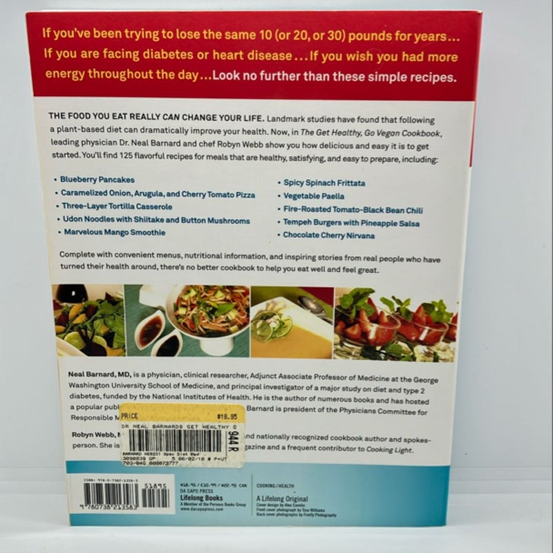 The Get Healthy, Go Vegan Cookbook
