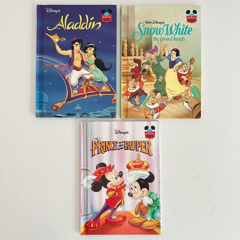 Disney’s Wonderful World of Reading book bundle, 8 books