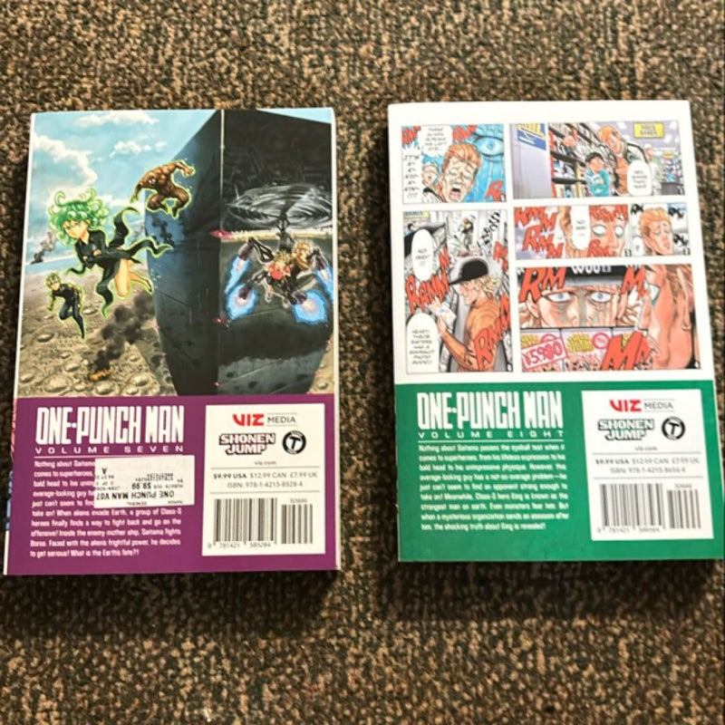 One-Punch Man, Vol. 7 and 8