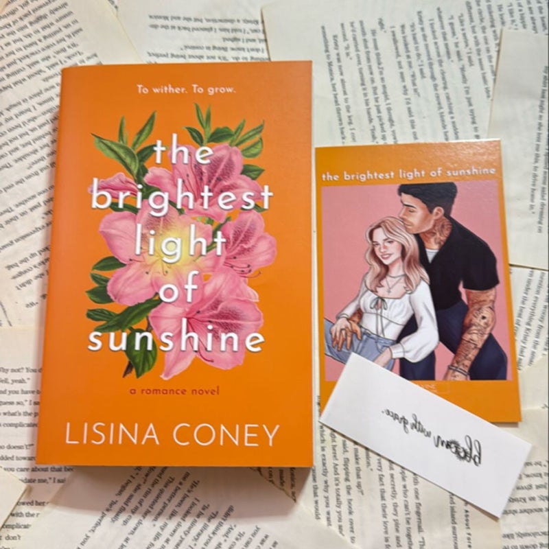 Brightest Light of Sunshine - SIGNED