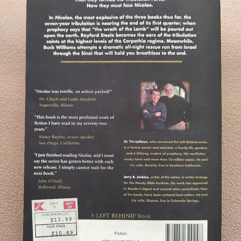 Lot of 5 Left Behind Series Books