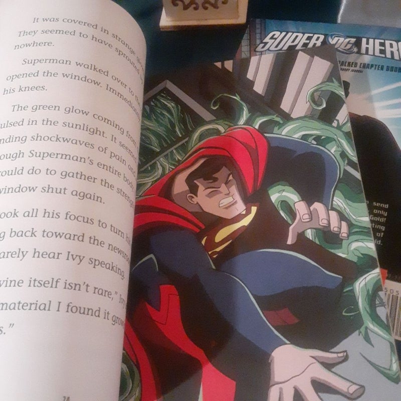 Superman The Man of Steel DC chapter books Superman and the Man of Gold
,The Poisoned Planet