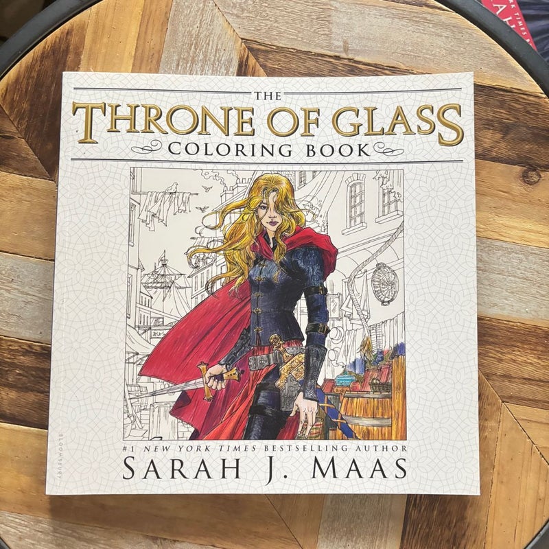 The Throne of Glass Coloring Book