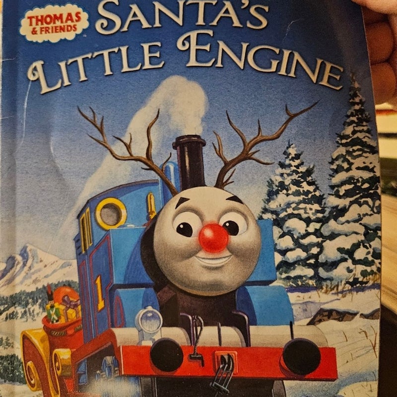 Thomas the tank. Santa's little engine.