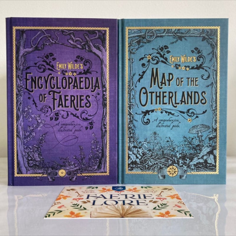 Fairyloot Emily Wildes Encyclopaedia of Faeries & Map of the Otherlands