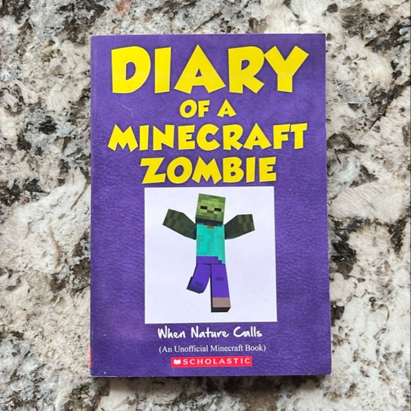 Diary of a Minecraft Zombie when Nature Calls