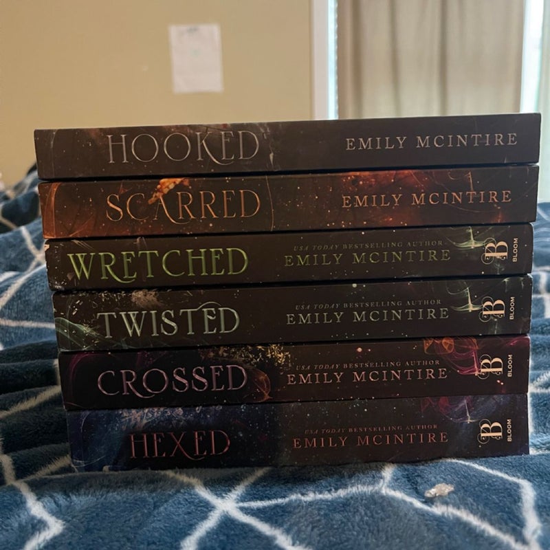 Hooked; Scarred; Wretched; Twisted; Crossed; Hexed