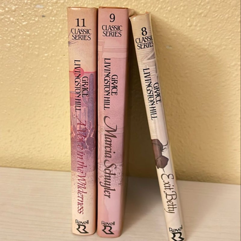 Bundle of 3 Grace Livingston Hill books