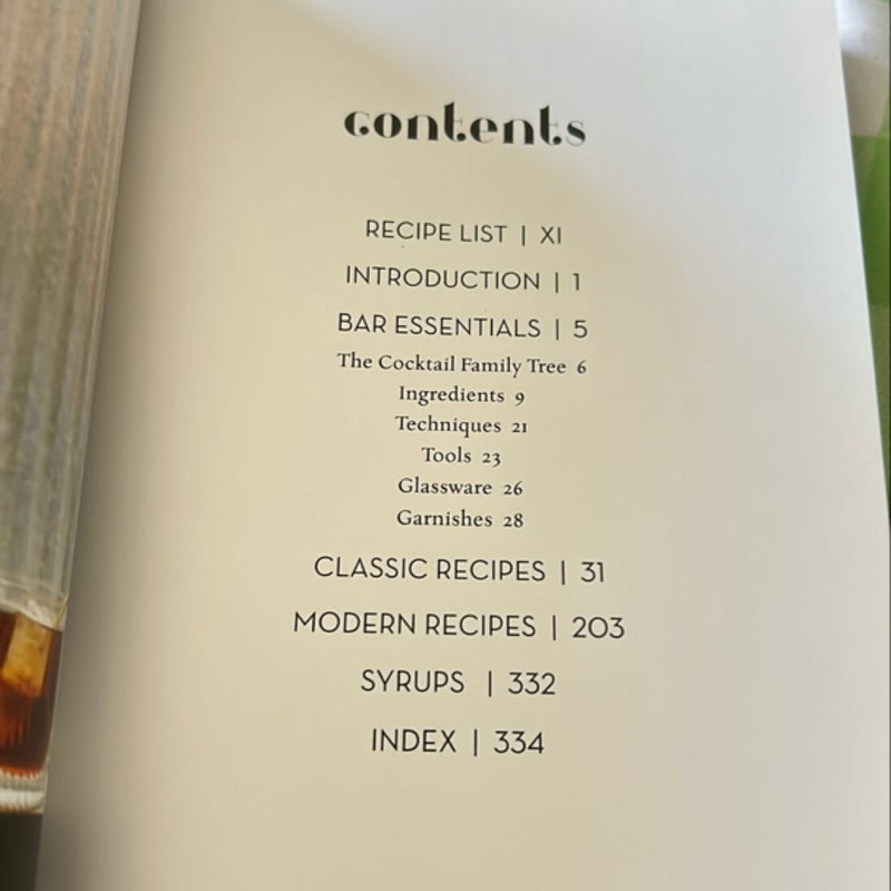 The Essential Cocktail Book