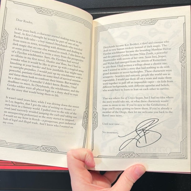 Six of Crows & Crooked Kingdom: Collector's Edition (SIGNED)