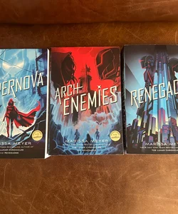 Renegades series signed set marissa meyer supernova arch enemies