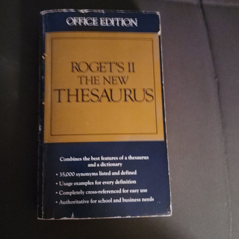 Roget's II: The New Thesaurus