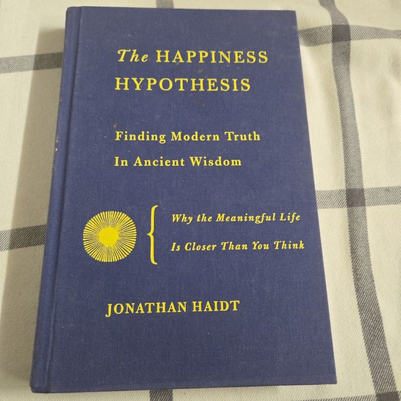 The Happiness Hypothesis