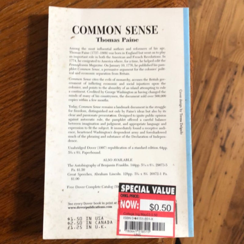 Common Sense