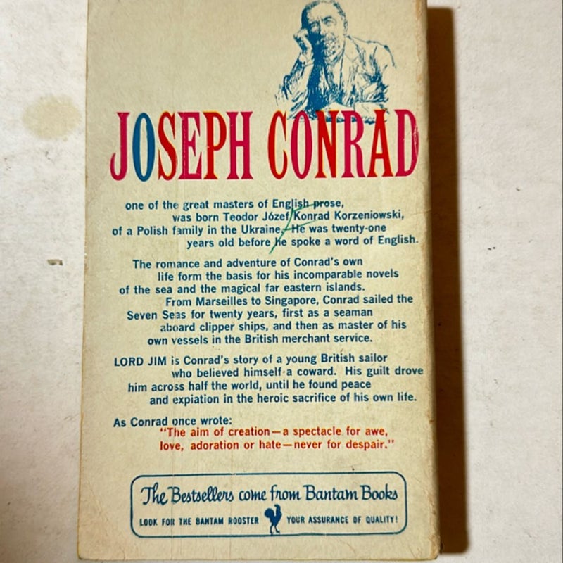 A classic: Lord Jim by Joseph Conrad