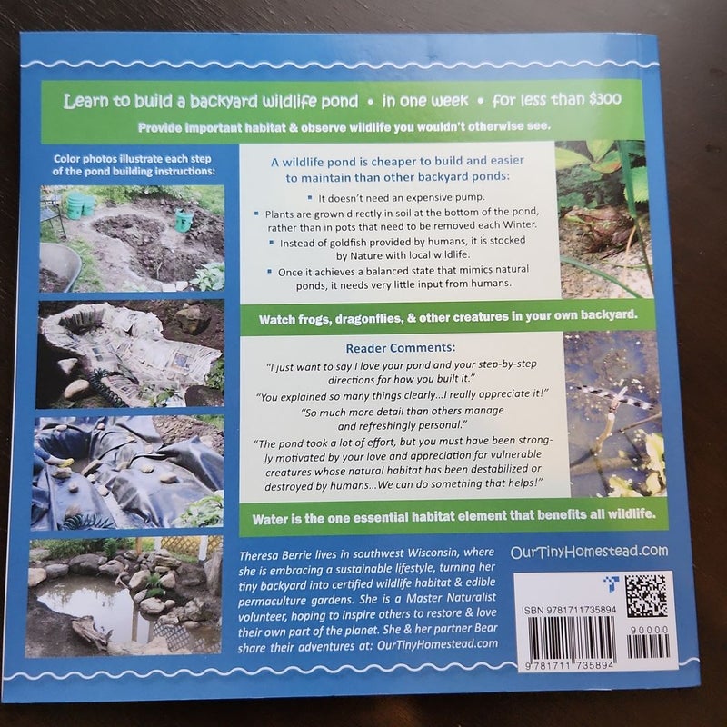 How to Build a Backyard Wildlife Pond