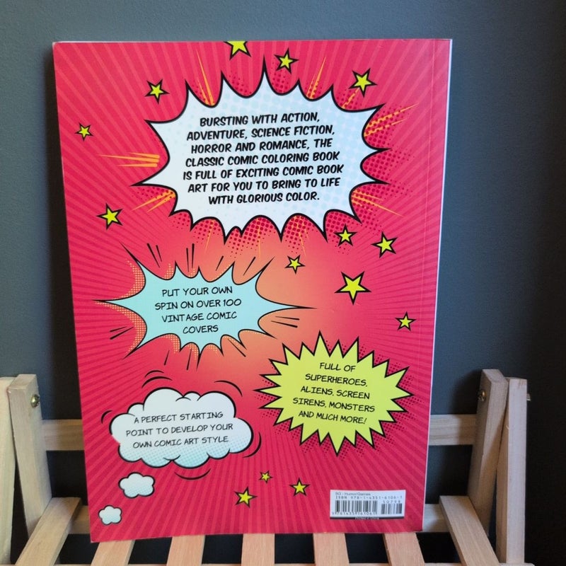 The Classic Comic Coloring Book