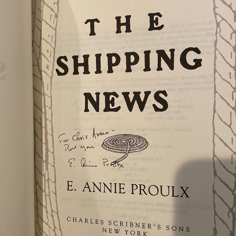 The Shipping News—Signed