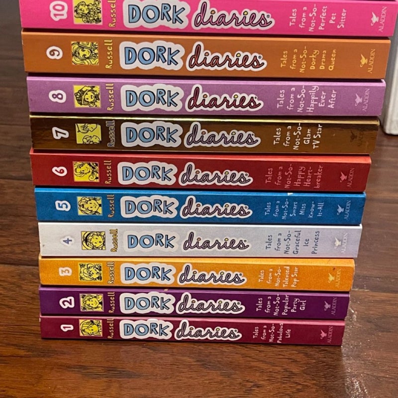 Dork Diaries series books (1-11)