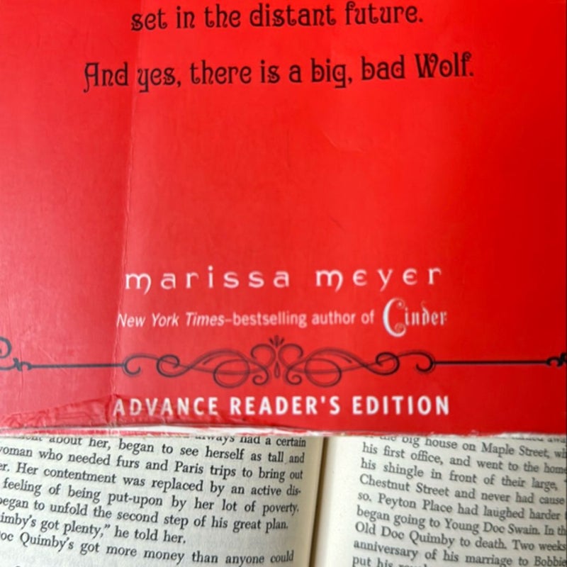 FIRST EDITION ARC (Advanced Readers Copy) Scarlet 