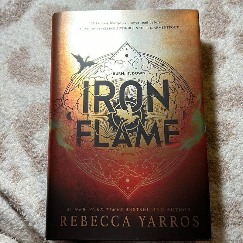 Iron Flame by Rebecca Yarros, Hardcover
