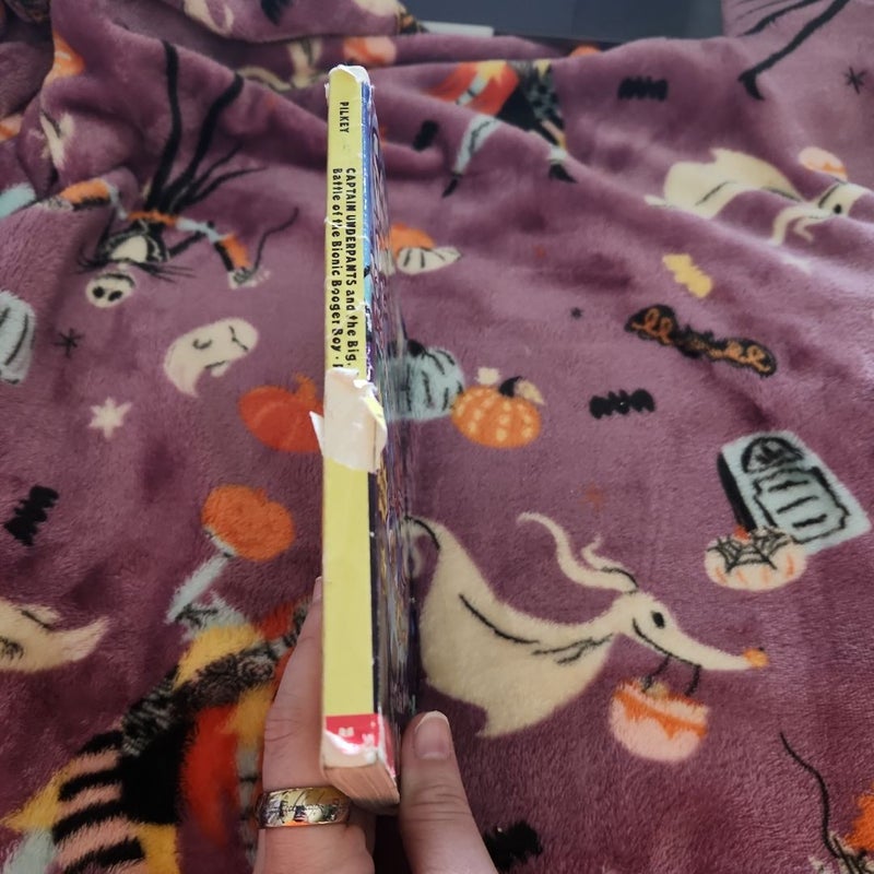 Captain Underpants and the Big, Bad Battle of the Bionic Booger Boy