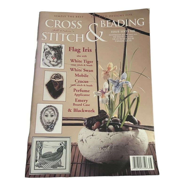 Jill Oxtons Cross Stitch and Beading Issue 66 Designs Plus Instructions 2006