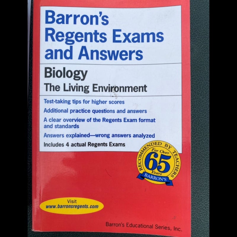 Regents Exams and Answers: Biology